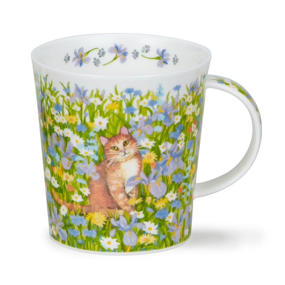 Dunoon Lomond Garden Cats Ginger Becher aus Fine Bone China 3.2 dl