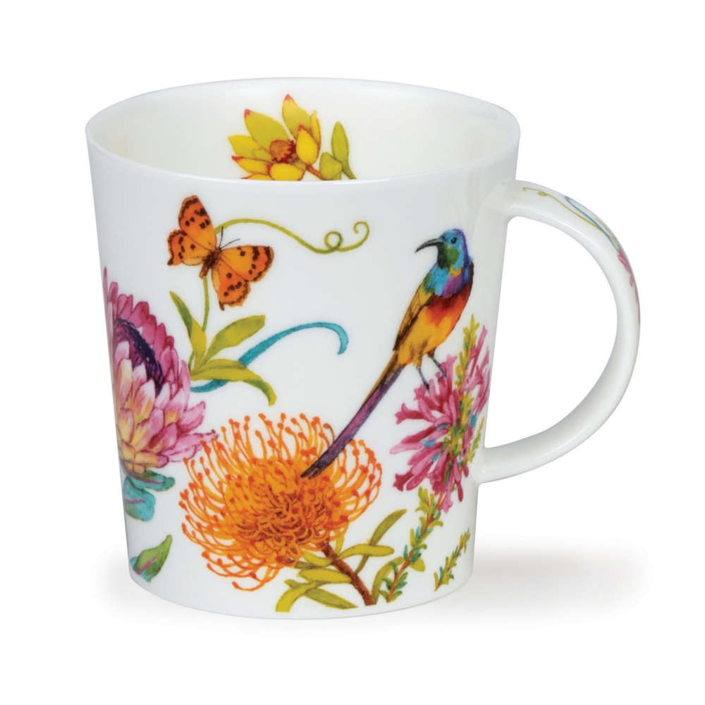 Dunoon Lomond Exotic Beauty Sunbird Becher aus Fine Bone China 3.2 dl