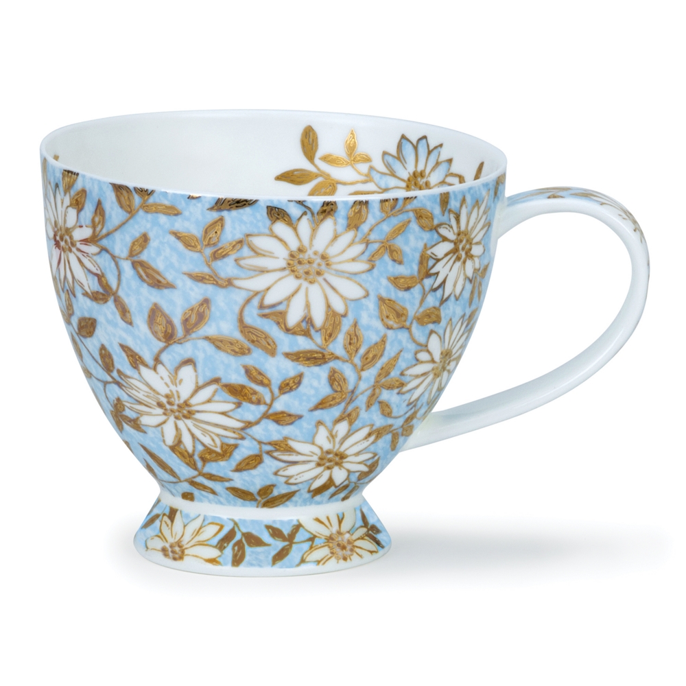 Dunoon Skye Aqua Becher 4.5 dl mit 22 Carat Goldveredelung