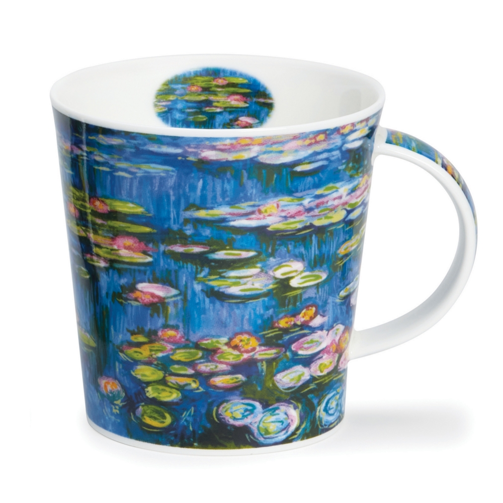 Dunoon Cairngorm Water Lilies Becher 4.8 dl mit Seerosenmotiv von Caroline Dadd