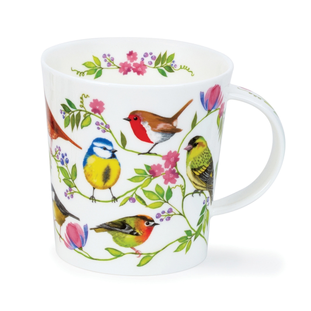 Dunoon Lomond Morning Chorus Robin Becher aus Fine Bone China 3.2 dl