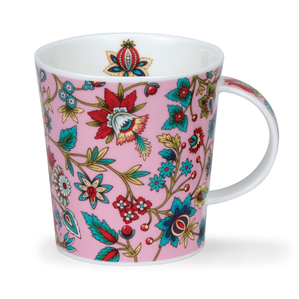 Dunoon Lomond Indienne Pink Becher aus Fine Bone China 3.2 dl