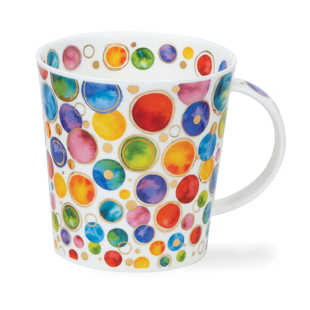 Dunoon Lomond Dazzle Spots Becher aus Fine Bone China 3.2 dl
